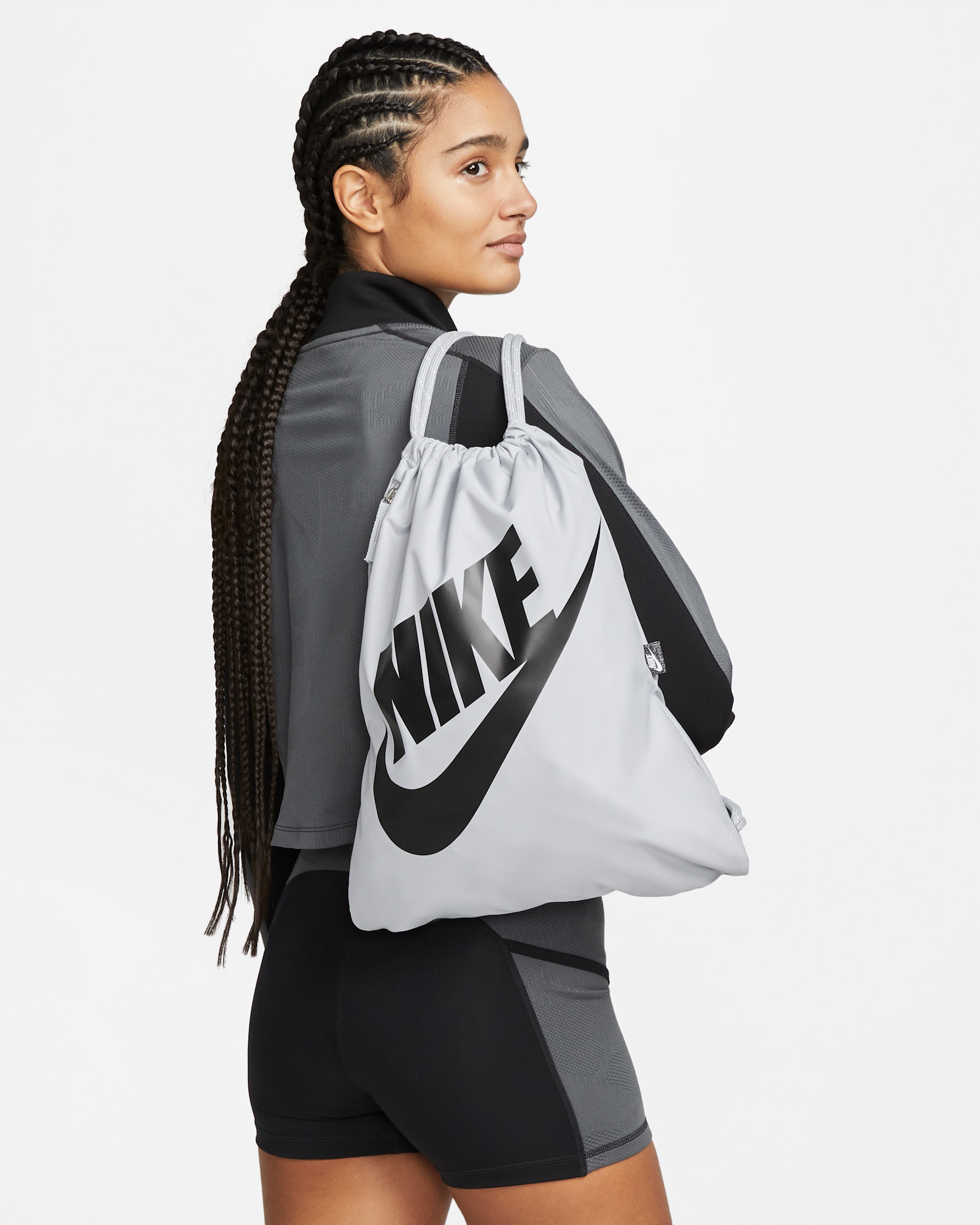 Nike Heritage Drawstring Bag (13L). Nike ID Nike Heritage Drawstring Bag (13L). Nike ID